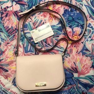 NWOT Kate Spade Pale Pink Crossbody
